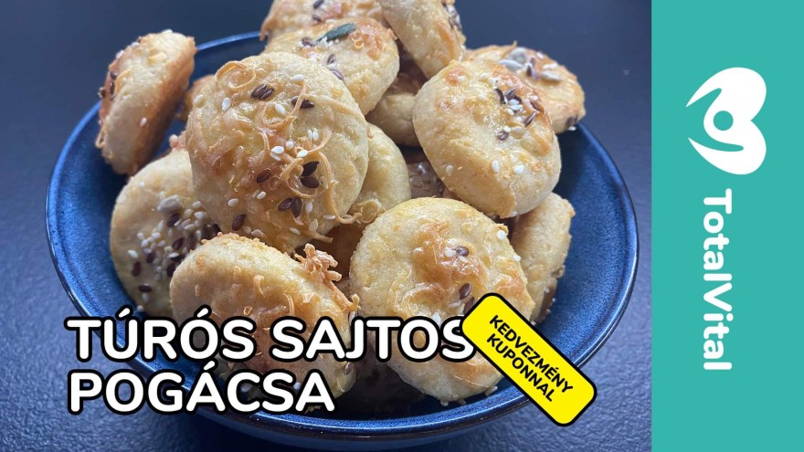 Túros- sajtos pogácsa