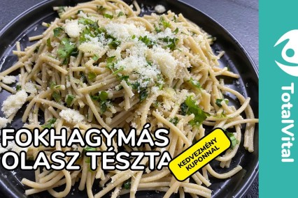 Fokhagymás olasz tészta