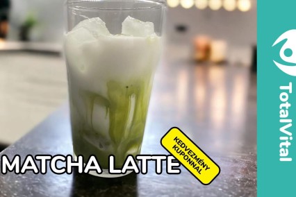 Kókuszolajos Matcha Latte