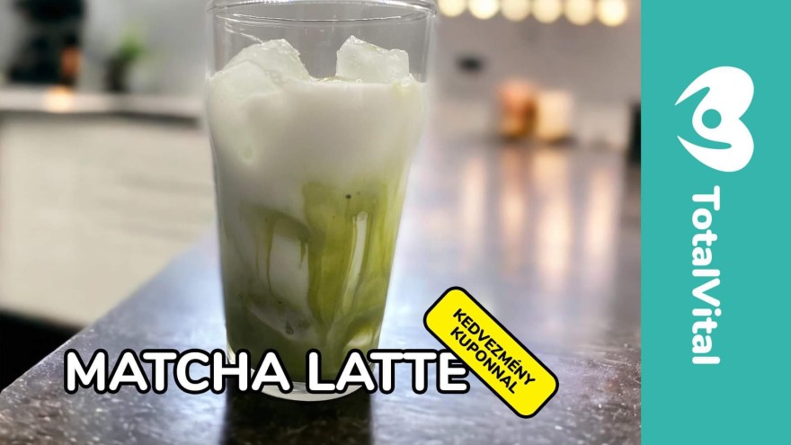 Kókuszolajos Matcha Latte
