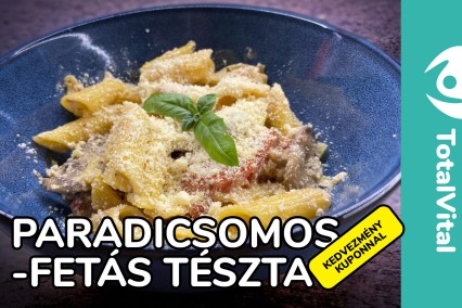 Paradicsomos-Fetás Tészta