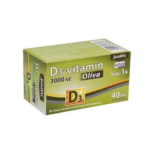 JutaVit D3- Vitamin 3000 NE Oliva 40 db