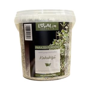 Lovalin parajdi fürdősó valódi gyógynövénnyel kakukkfűvel 1000 g