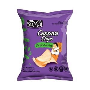 Samai cassava chips tengeri sós 57 g