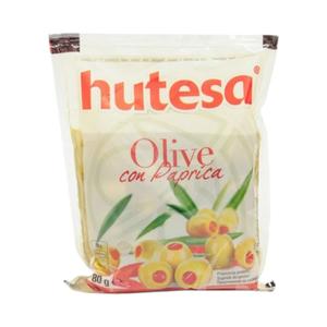 Olajbogyó zöld magozott paprikakrémmel töltve 180 g