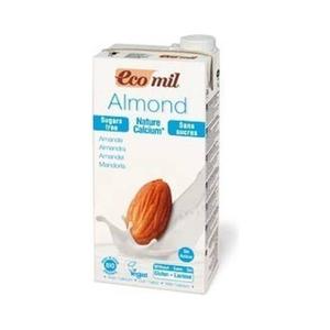 Ecomil bio mandulaital calciummal édesítőszer nélkül 1000 ml