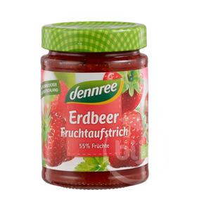 Dennree bio lekvár eperből 55% gyümölcstartalommal 340 g
