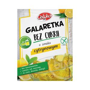 Celiko tortazselé cukormentes citrom 14 g