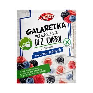 Celiko tortazselé cukormentes erdei gyümölcs színtelen 14 g