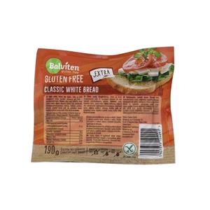 GLUTÉNMENTES BALVITEN SZELETELT FEHÉR KENYÉR 190 g