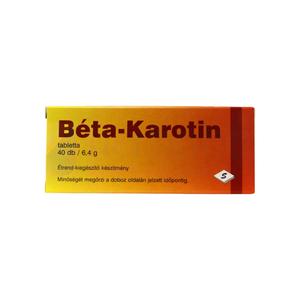 Selenium béta-karotin tabletta 40 db