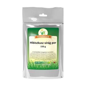 Viva natura hibiszkusz virág por 150 g