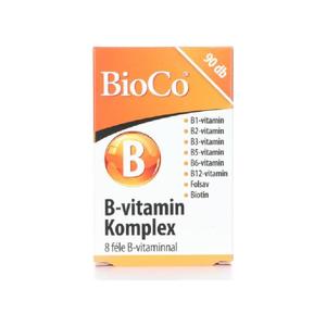 Bioco b-vitamin komplex tabletta 90 db