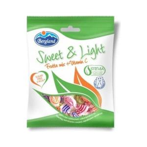 Sweet&amp;light frutta mix+vitamin c cukormentes cukorka 60 g
