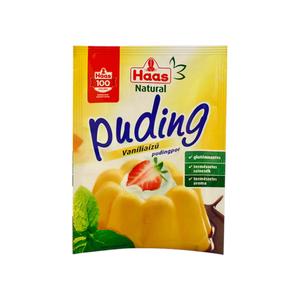 Haas natural pudingpor vanília 40 g