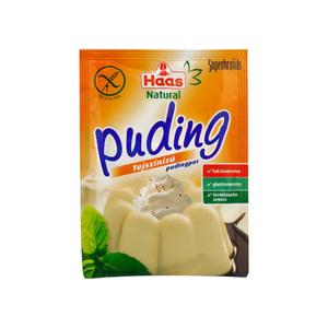 Haas natural pudingpor tejszín ízű 40 g