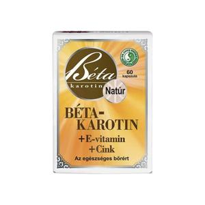 Dr. Chen béta-karotin + e- vitamin + cink lágyzselatin kapszula 60 db