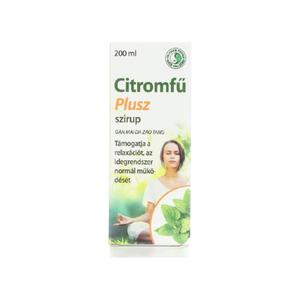 Dr. Chen citromfű plusz szirup 200 ml