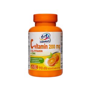 1x1 C-200 mg D3 cink rágótabletta 90 db