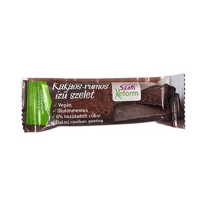 Szafi Reform kakaós-rumos ízű szelet 25 g