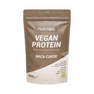 Nutriqa bio maca-carob vegán protein mix 500 g