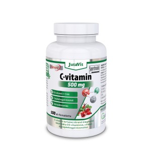 Jutavit C- Vitamin 500 Mg Retard + Csipkebogyó Kivonat + D3 + Cink Vitamin 100 db