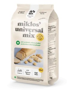 Its us miklos universal mix plus prebiotikus cikória inulinnal lisztkeverék 1000 g